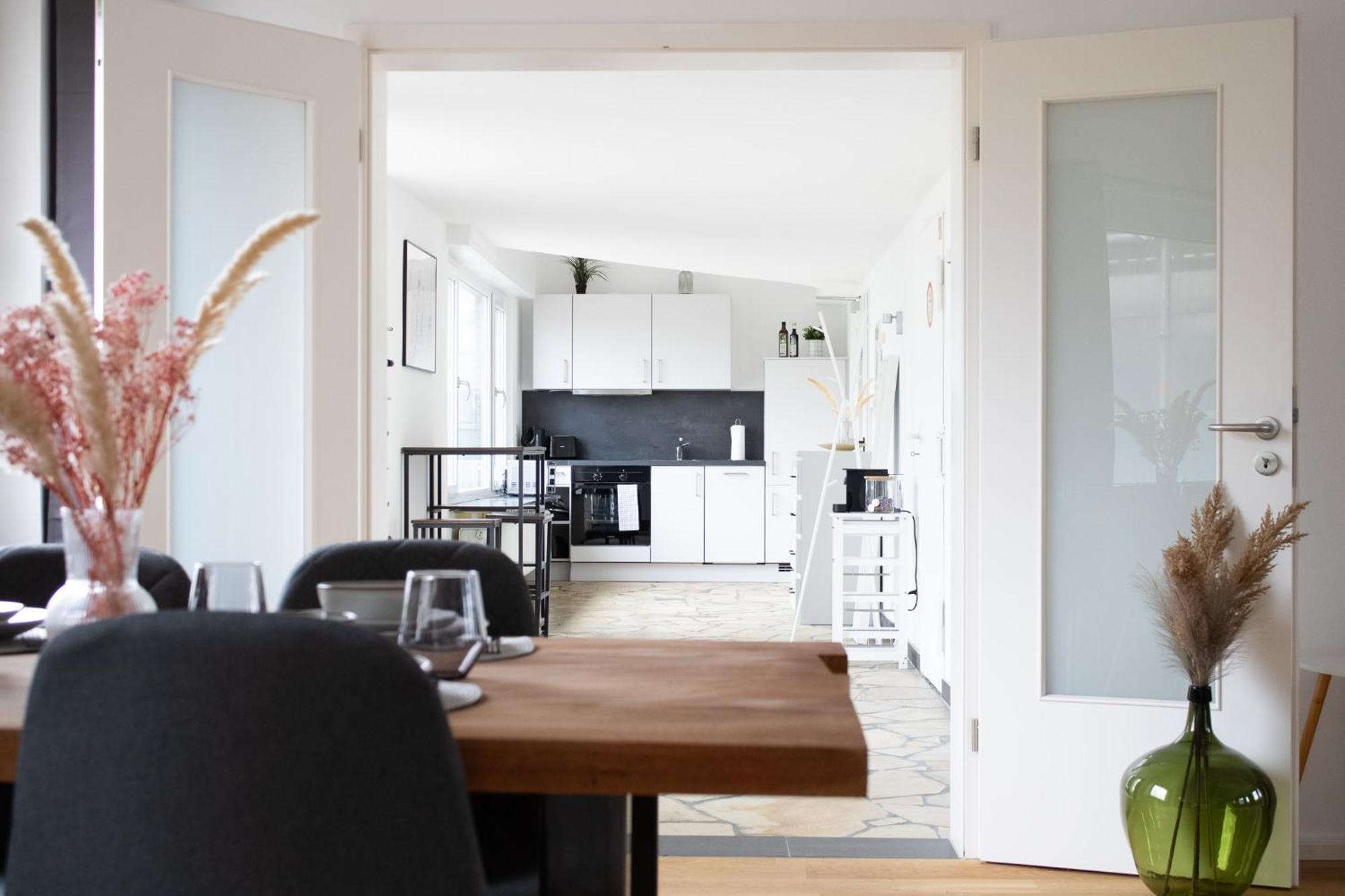 Design-Penthouse In Toplage! Frankfurt am Main Eksteriør bilde